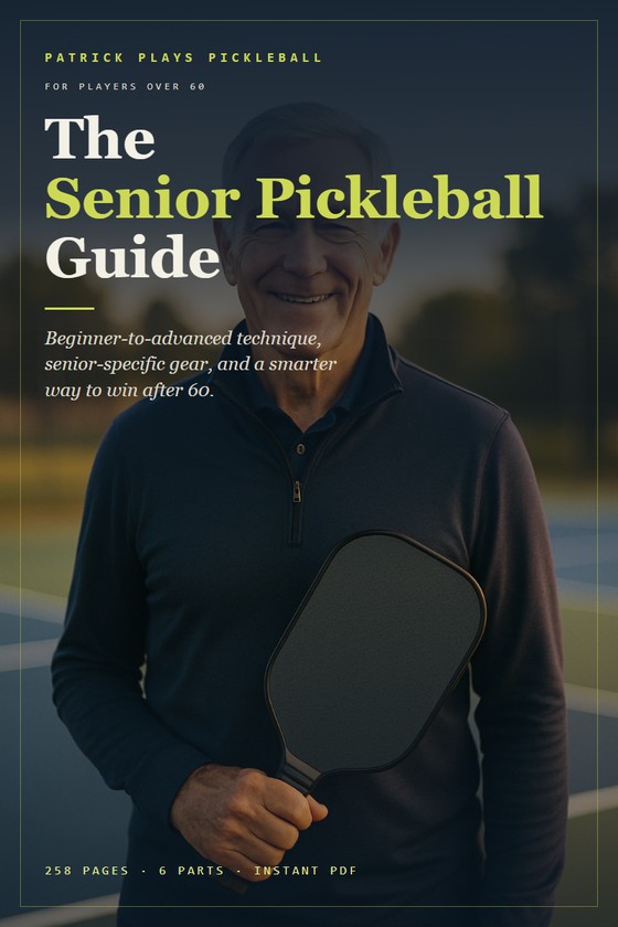 The Senior Pickleball Guide book cover
